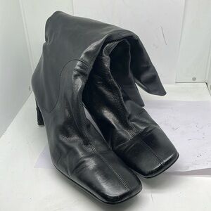 Black Leather Enzo boots